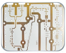 Ceramic wafer high frequency board